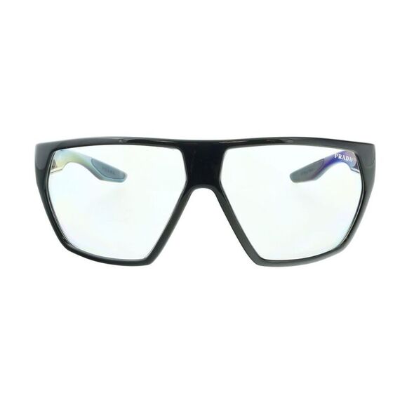 Prada 0PS 08US 1AB09H Active Black Wrap Sunglasses - Picture 2 of 5